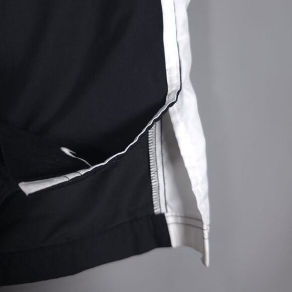 Vintage Nike Windbreaker Track Pants Women’s Drawstring‎ Slit Hem Y2K MEDIUM - Picture 9 of 11